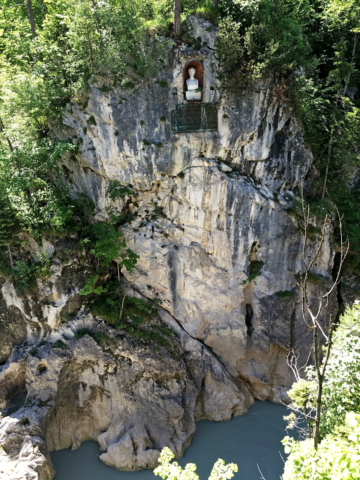 Auwaldpfad forest trail connecting WEZ to Lechfall