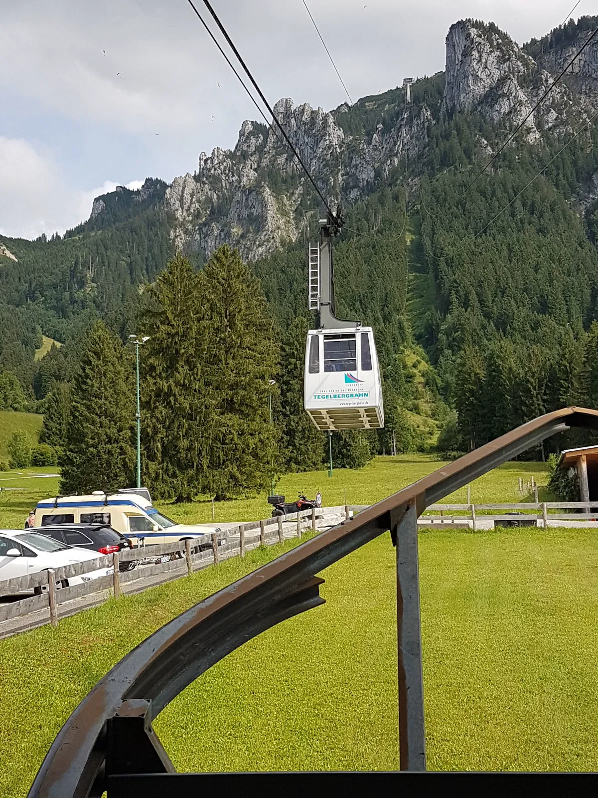 The Rohrkopfhütte mountain hut terrace with beer and Kaiserschmarrn